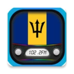 radio barbados + radio fm app android application logo